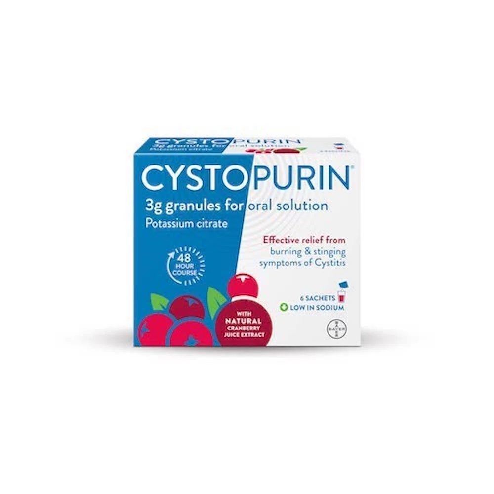Buy Cystopurin Cystitis Relief Sachets – 6 Sachets