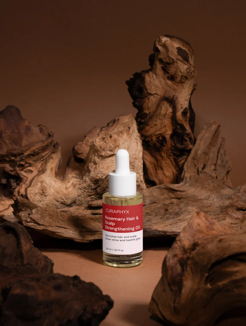 Curaphyx Rosemary Hair & Scalp Strengthening Oil - Image 4